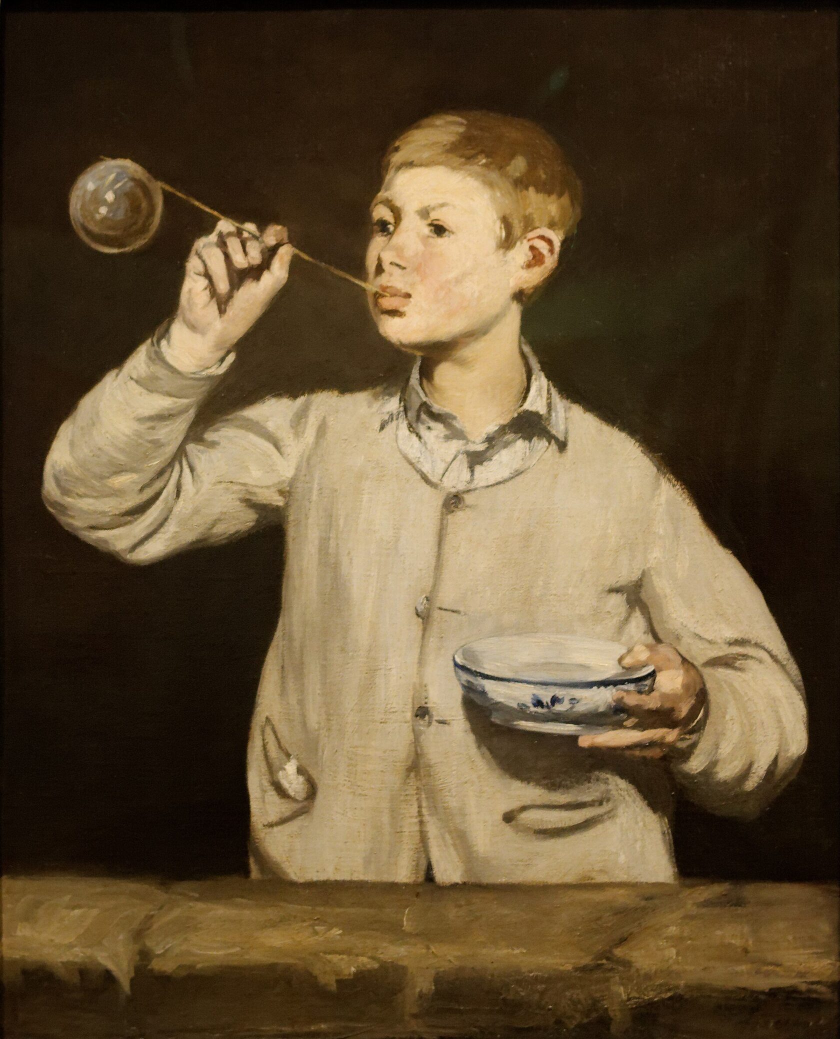 Édouard Manet. Soap Bubbles, 1867