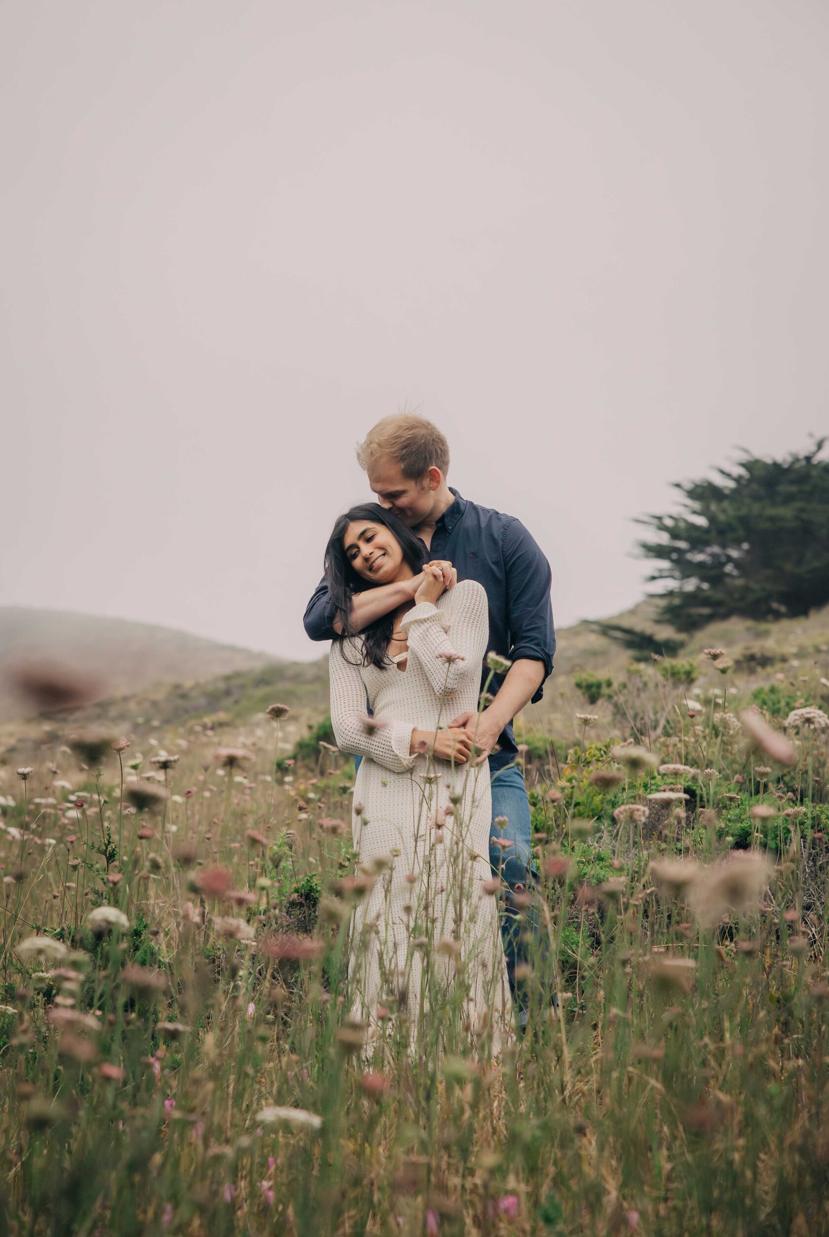Engagement photoshoot portrait