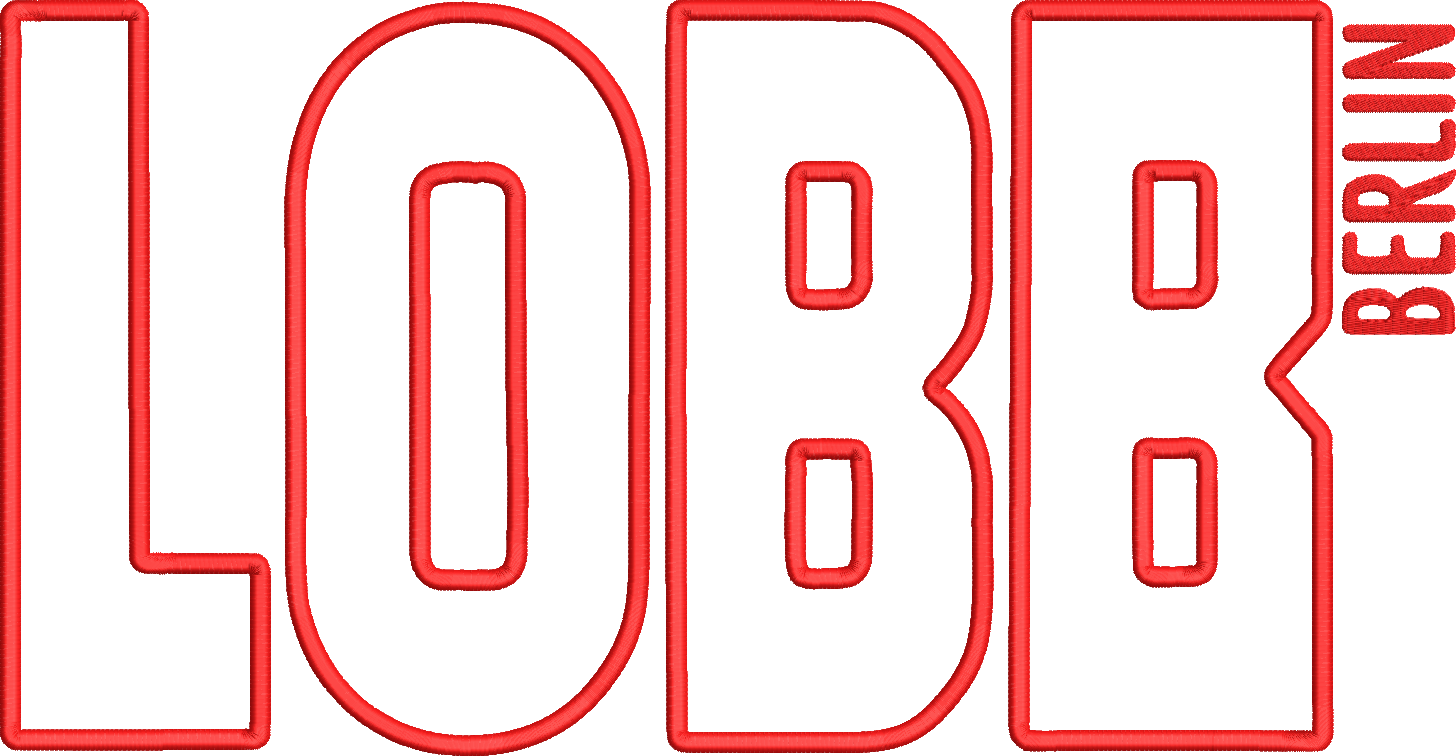 LOBB Berlin — вышитый логотип