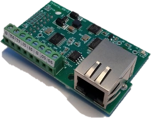 Модуль Ethernet ВентЭнерджи Care Link Ethernet — плата с сетевым разъёмом
