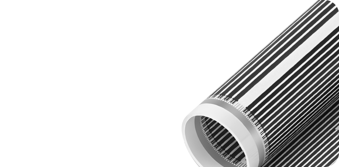 Раздел, показывающий теплый пол в магазине инженерной сантехники 