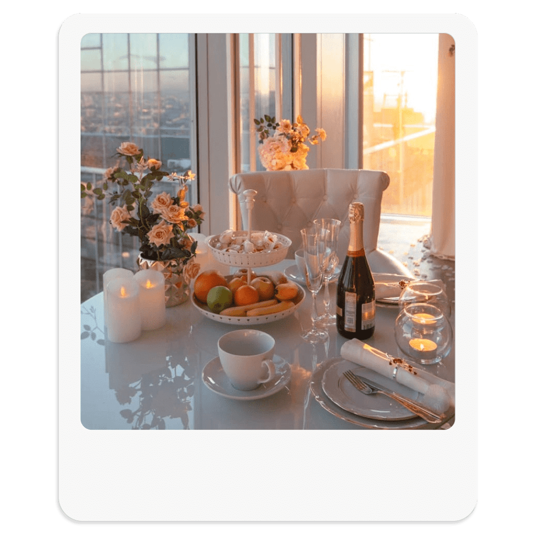 Легкий ужин от Sky Love