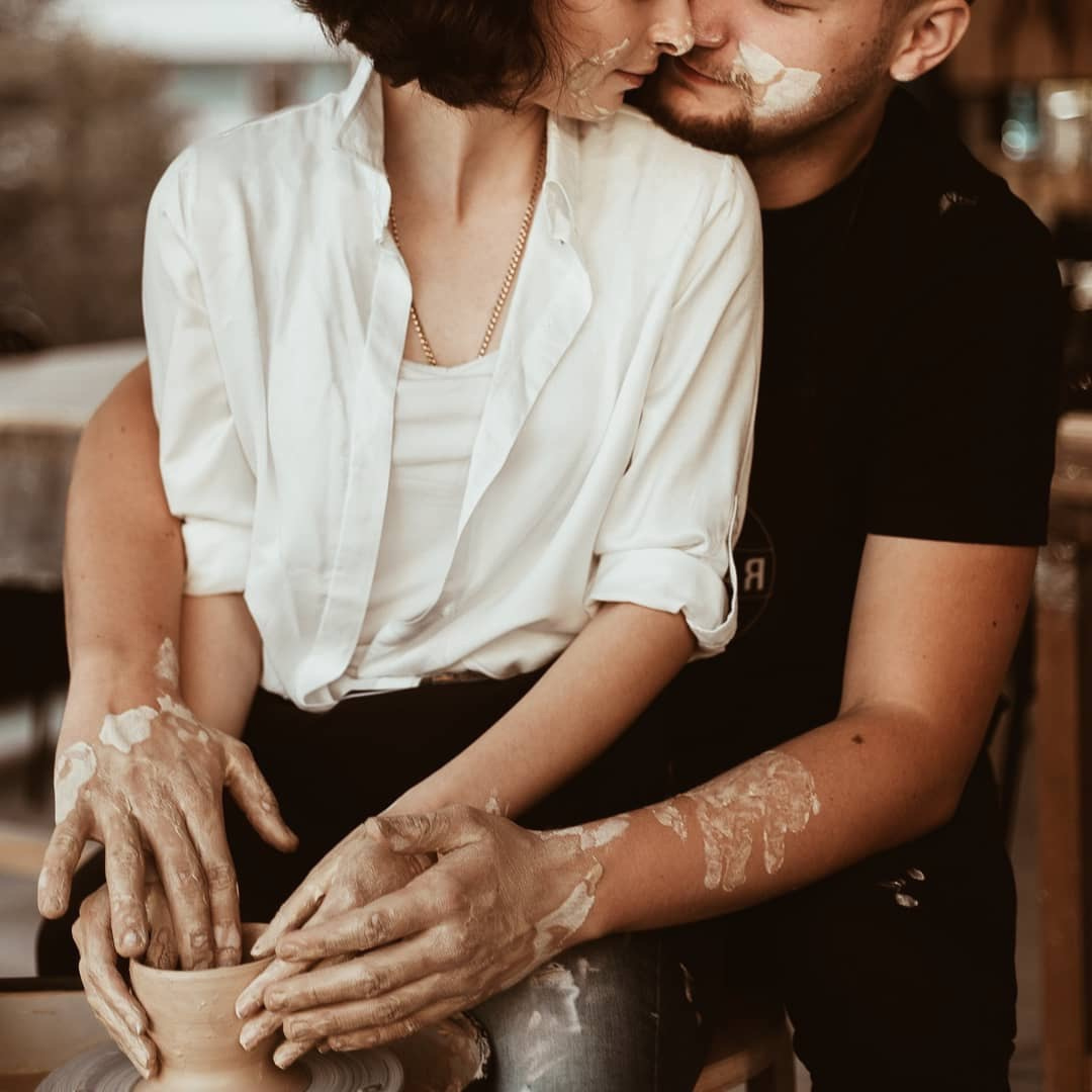 Pottery reveal moment