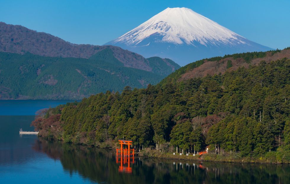 Hakone lac