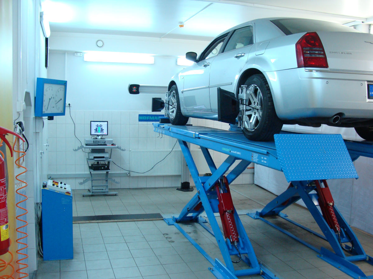 Автосервис, Рига