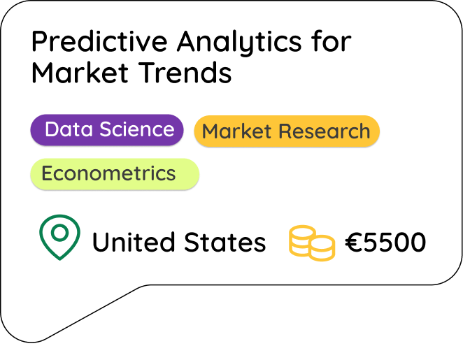 Predictive Analytics for Market Trends