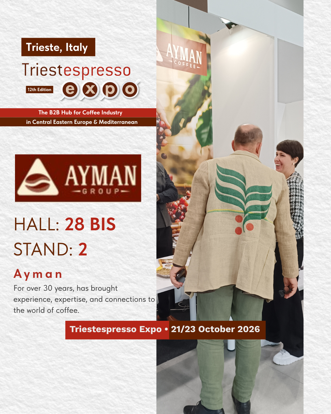 Ayman Coffee - Stand Triestespresso Expo