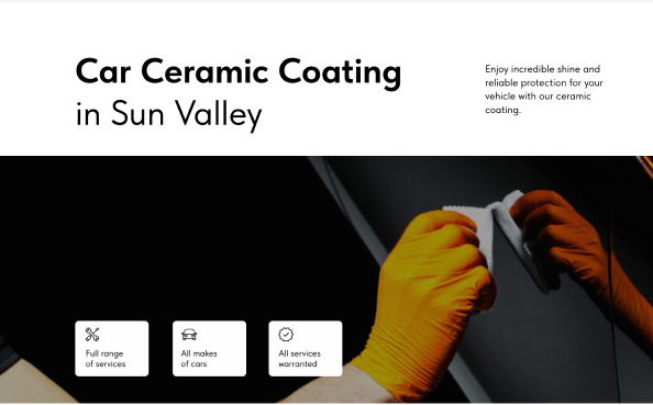 Sun Valley Car Ceramic Coating Services | Drive Car Studio - Expert ...