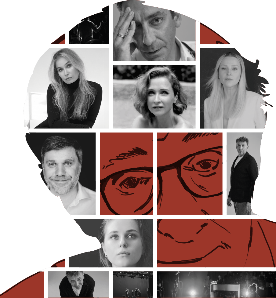 Артем Ткаченко в спектакле Одни во Вселенной