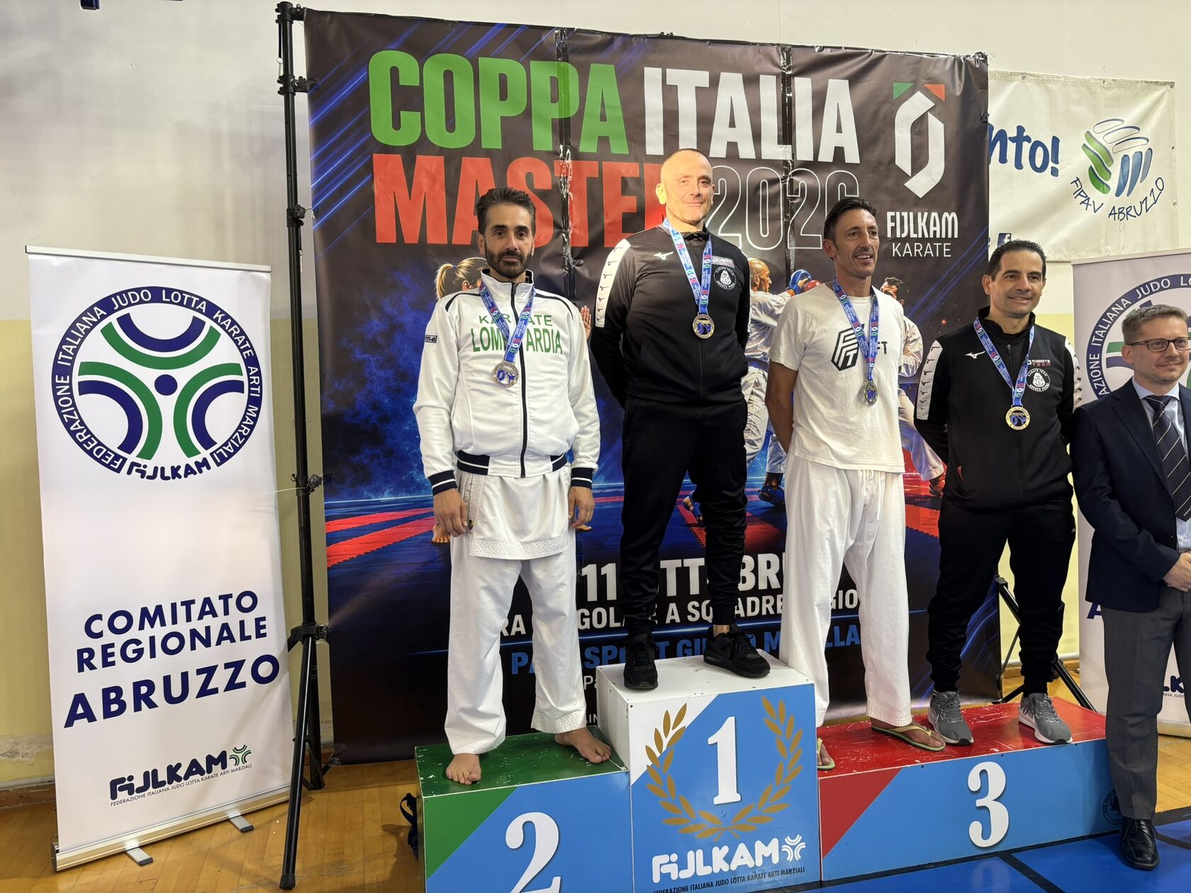 Coppa Italia Master, 11 ottobre