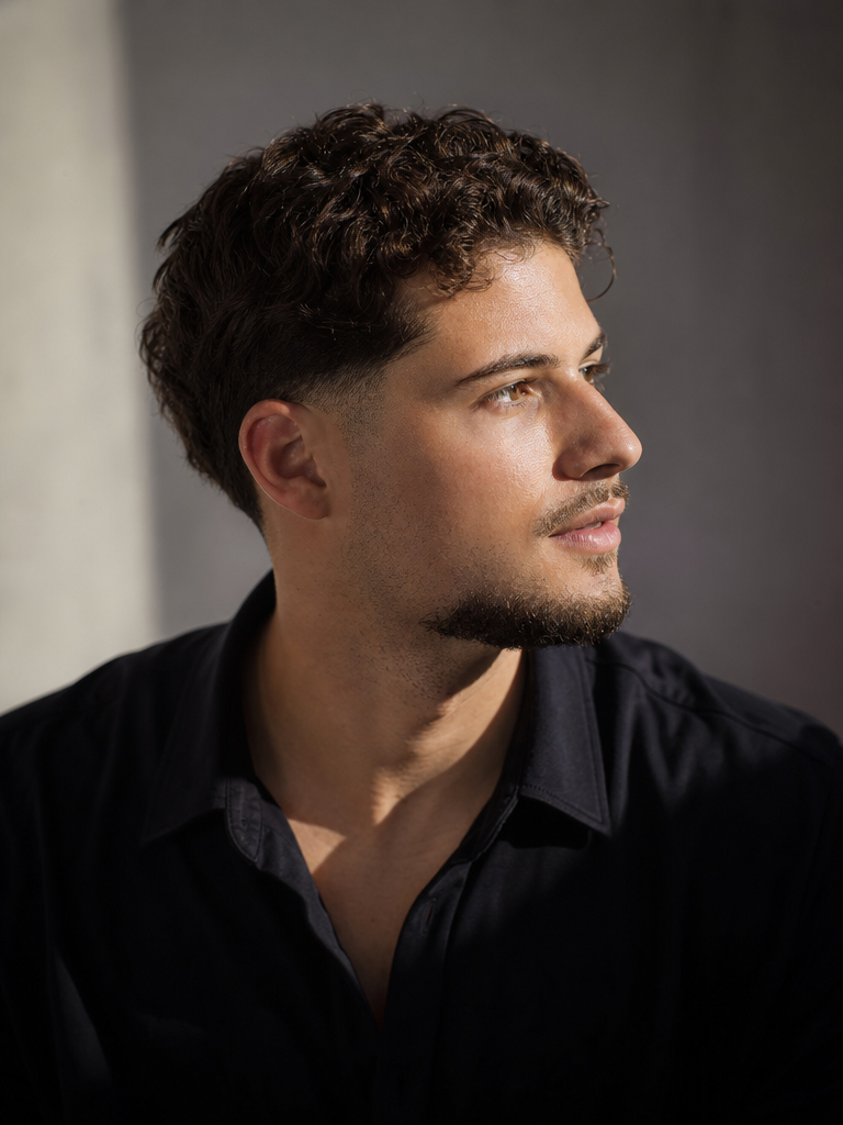 Lifestyle-Portrait für Dating-Profile mit KI