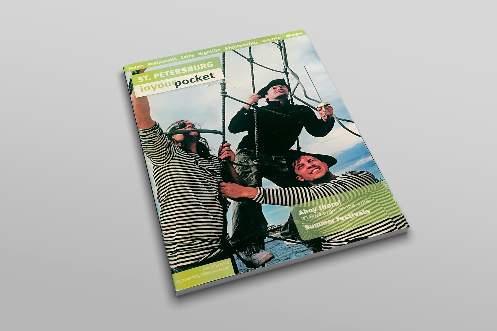 St. Petersburg print publication featuring photography by Evgenia Huber