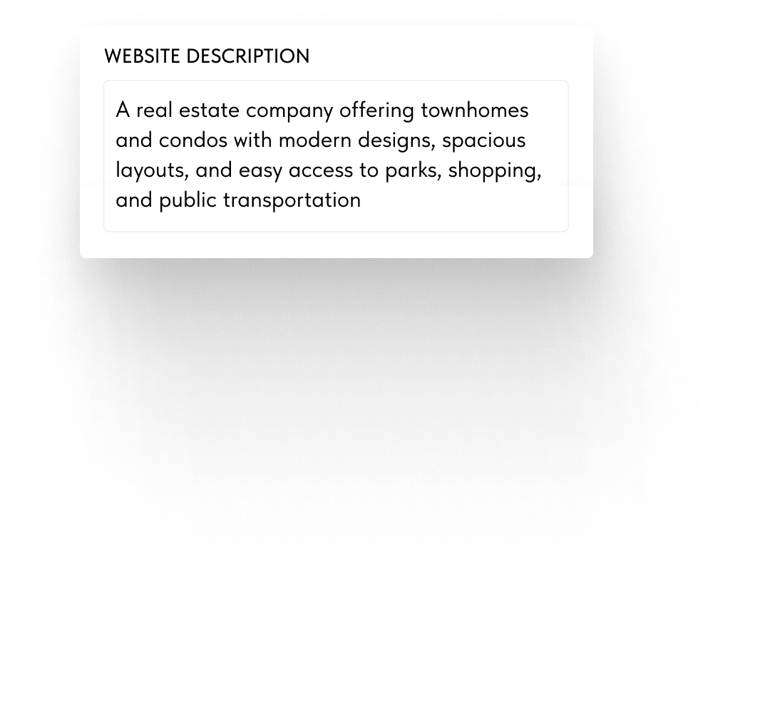Ai website builder