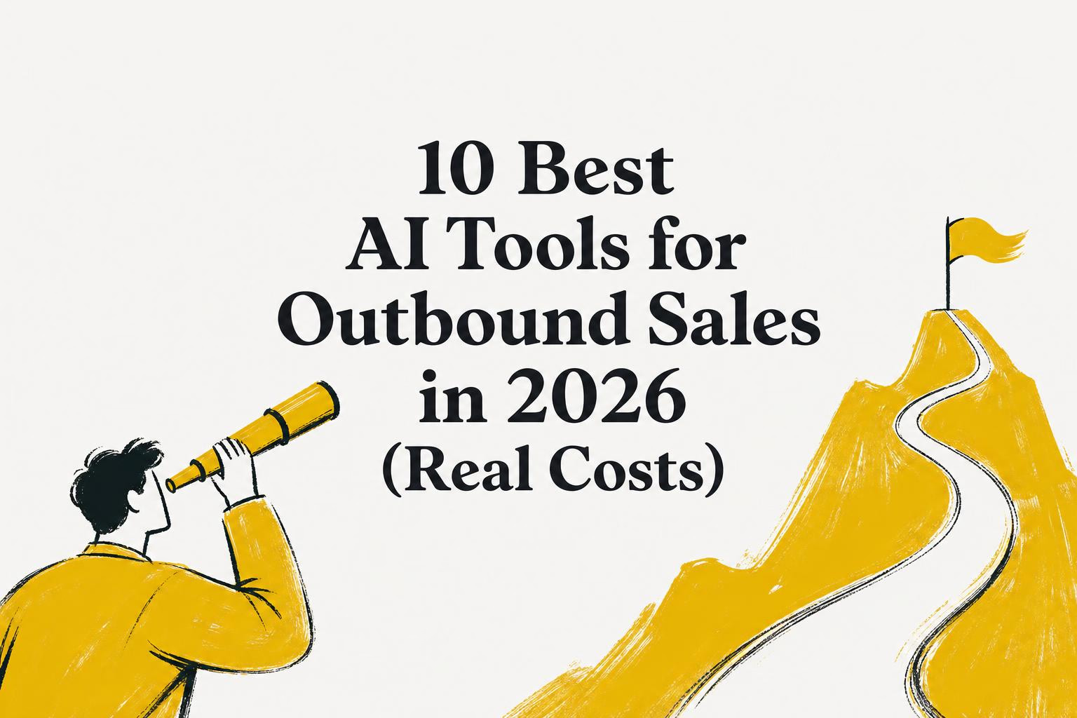 10 Best AI Tools for Outbound Sales in 2026 (Real Costs)