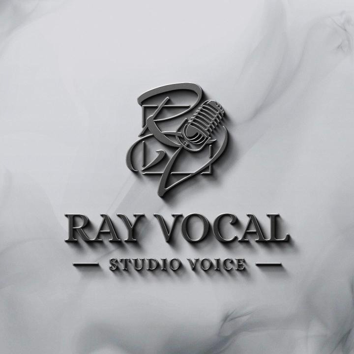3D RAY VOCAL logo on a marble wall