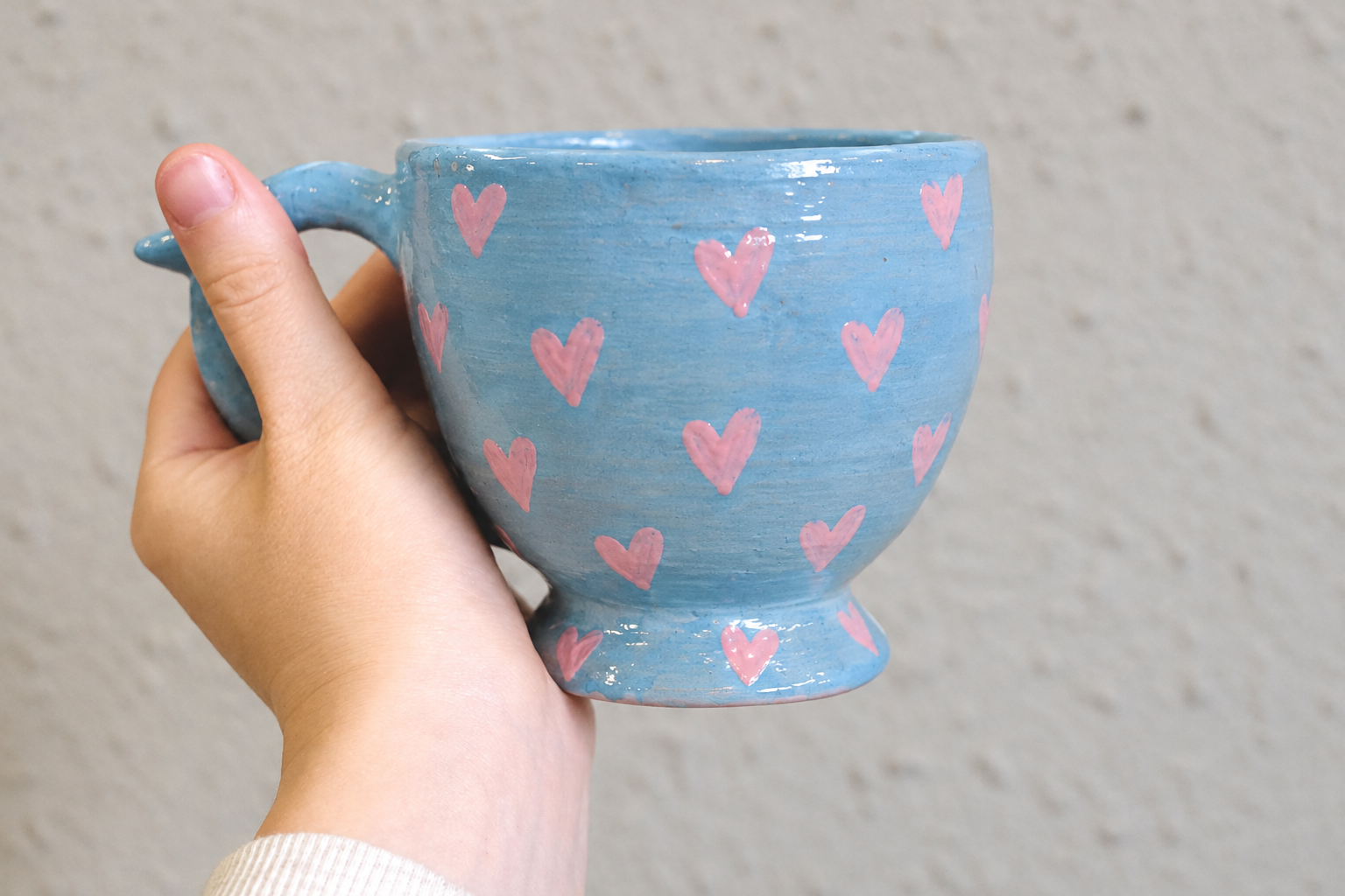pottery gender reveal 