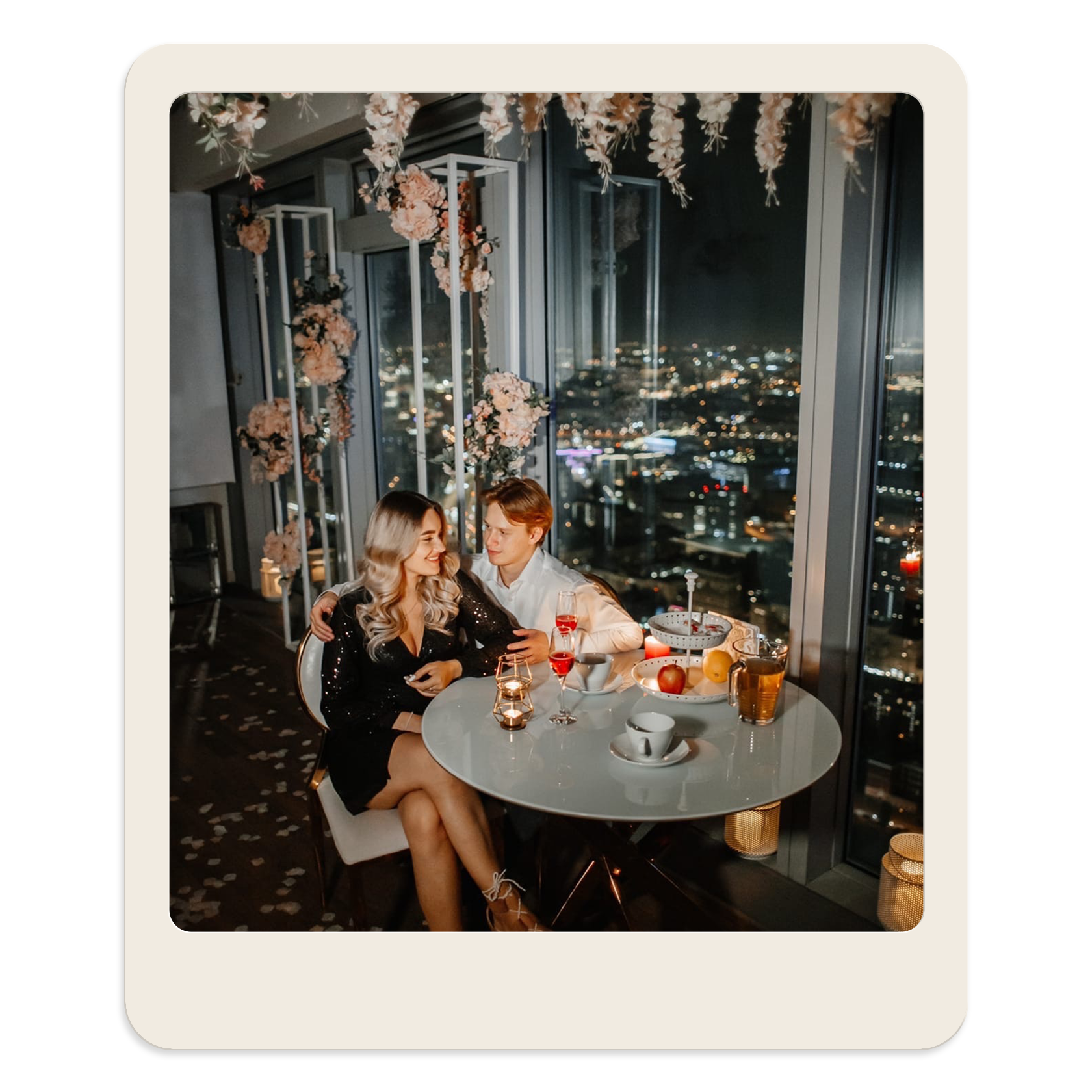 Романтический ужин в Москва-Сити от Sky Love