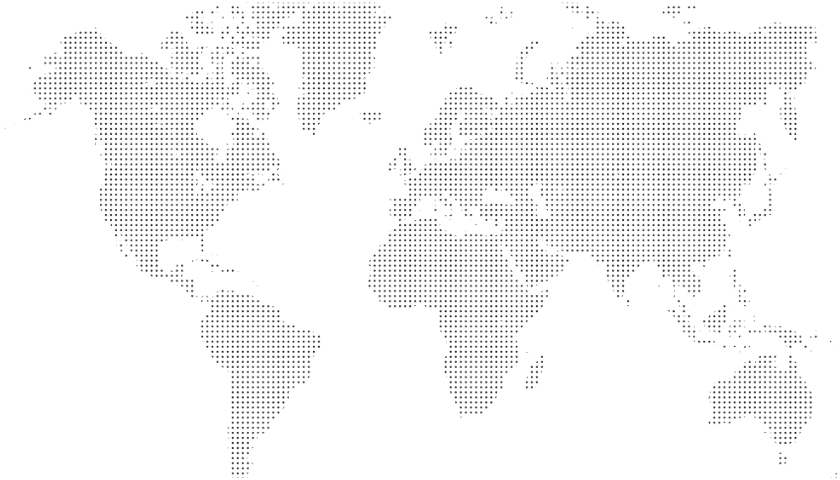 World map pixel style