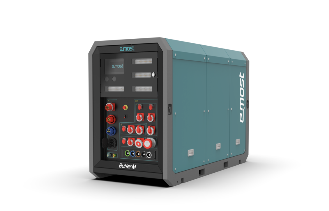 emost Butler M 150/150 – industrial mobile energy storage
