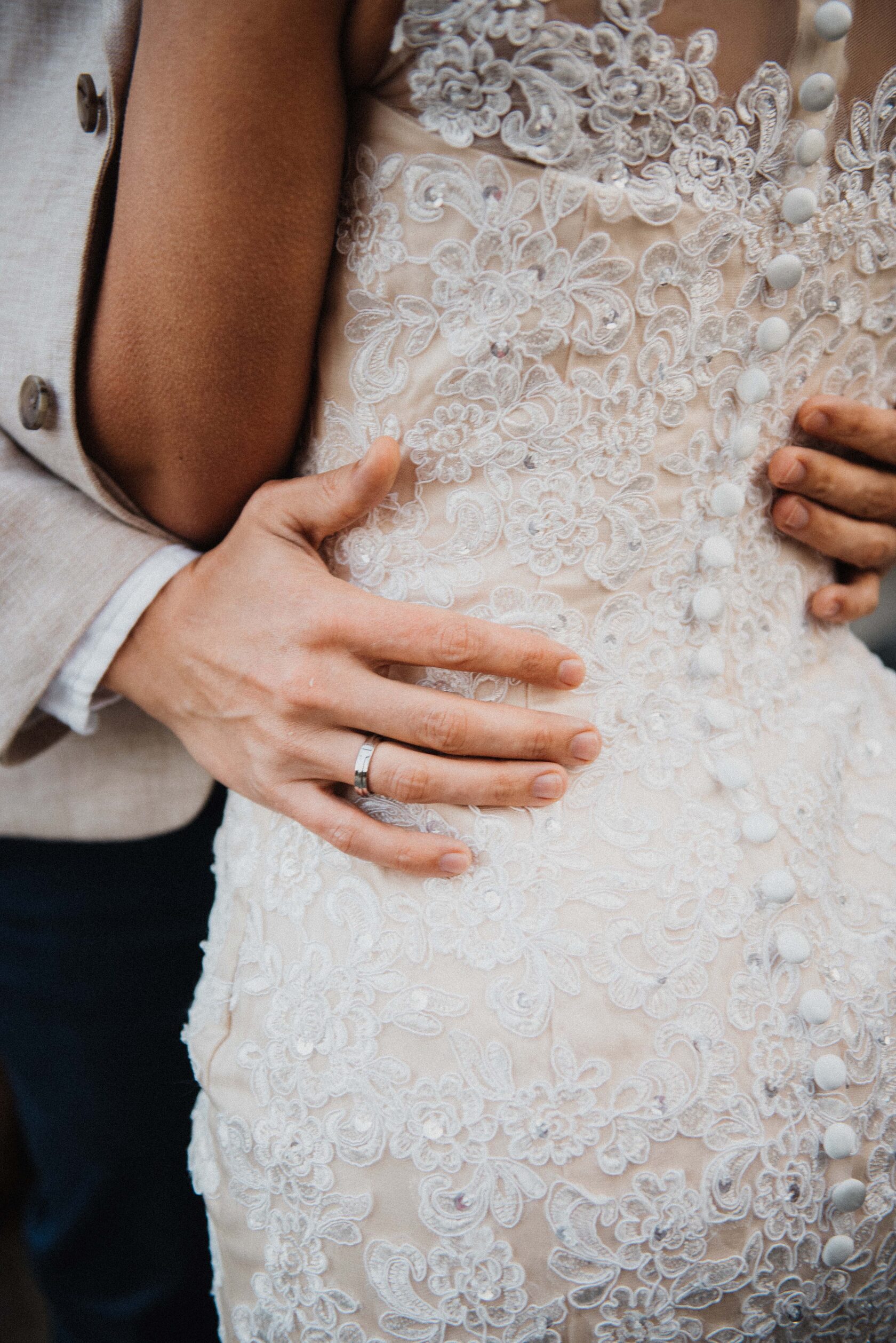 Wedding details flatlay photography