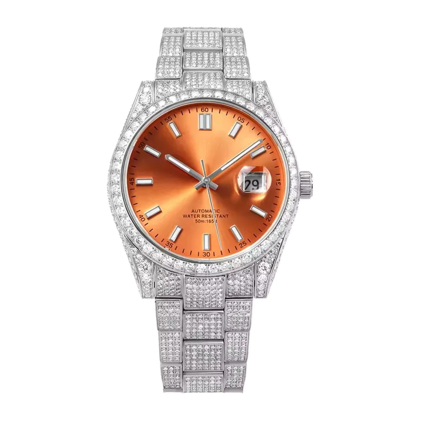 Monarch Silver, Помаранчевий циферблат