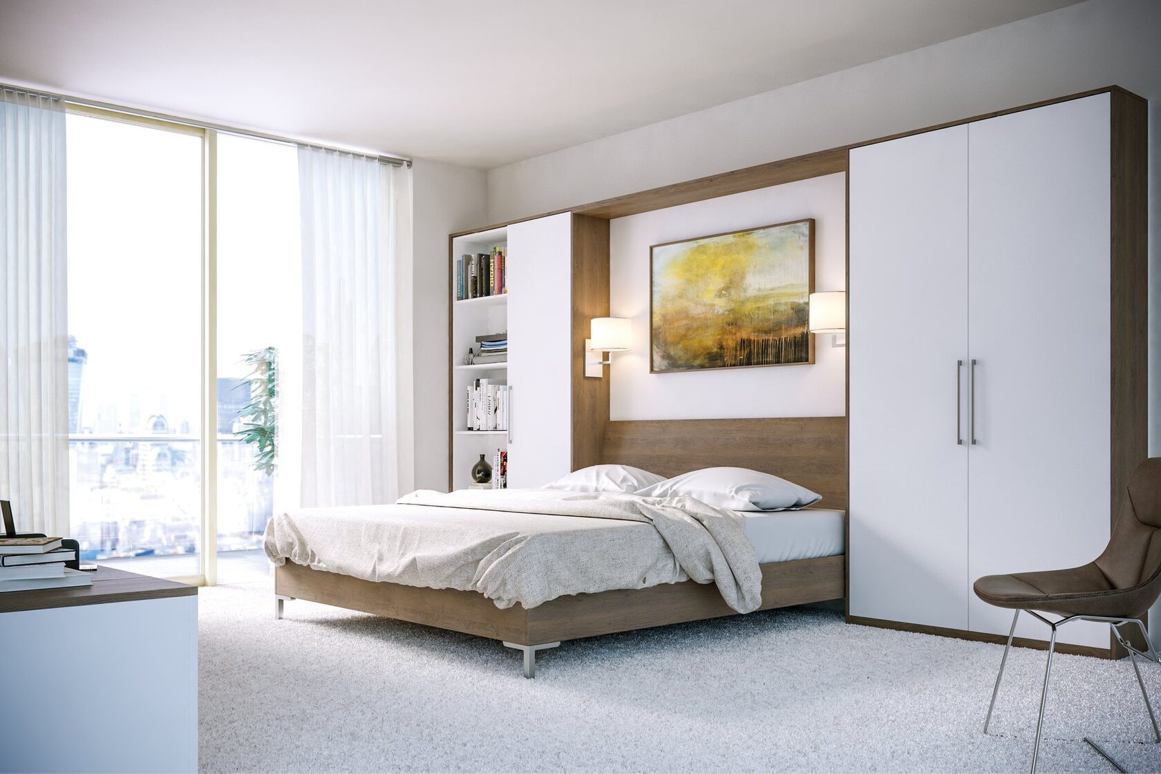 Classic fitted bedroom furniture manufactured in Peterborough