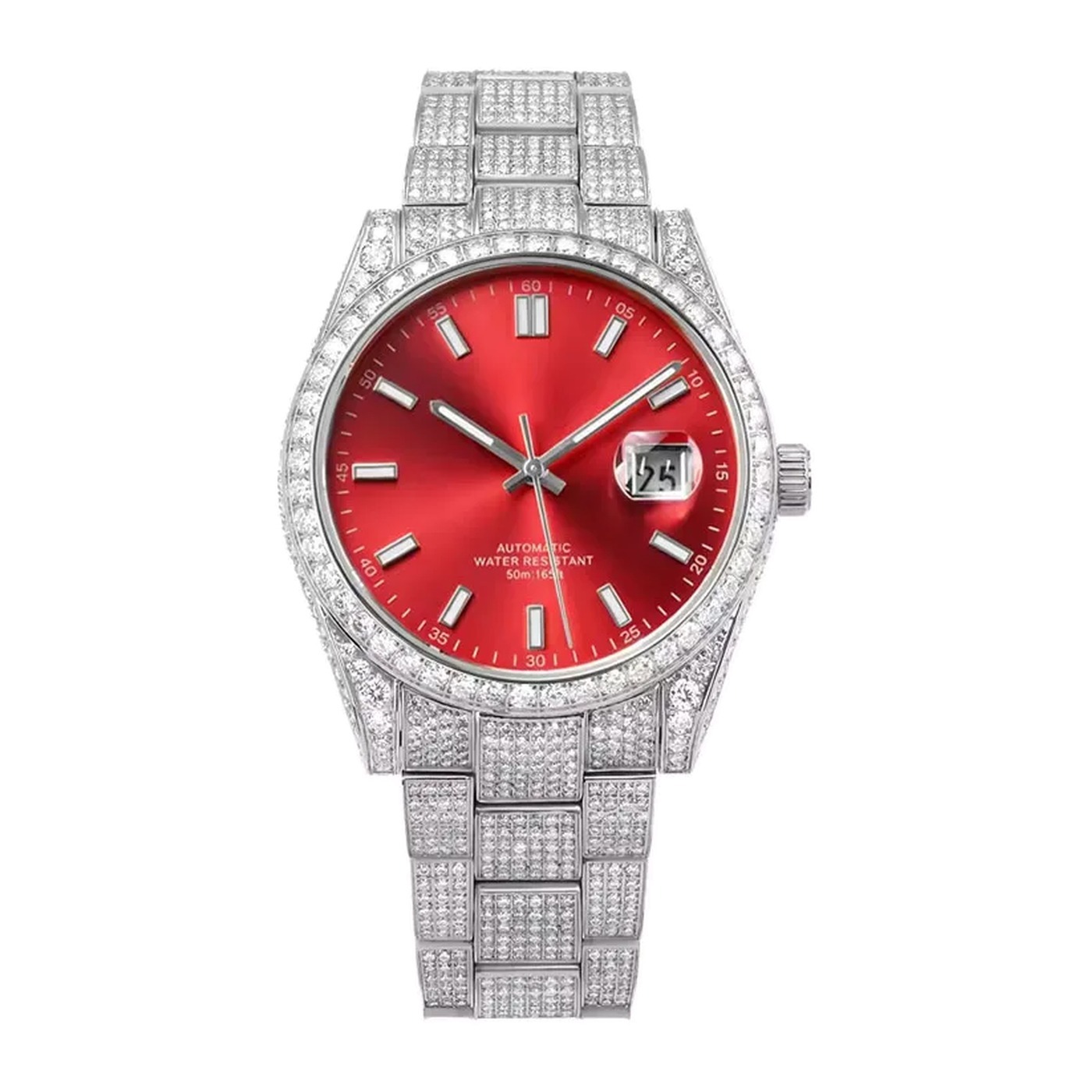 Monarch Silver, Червоний циферблат