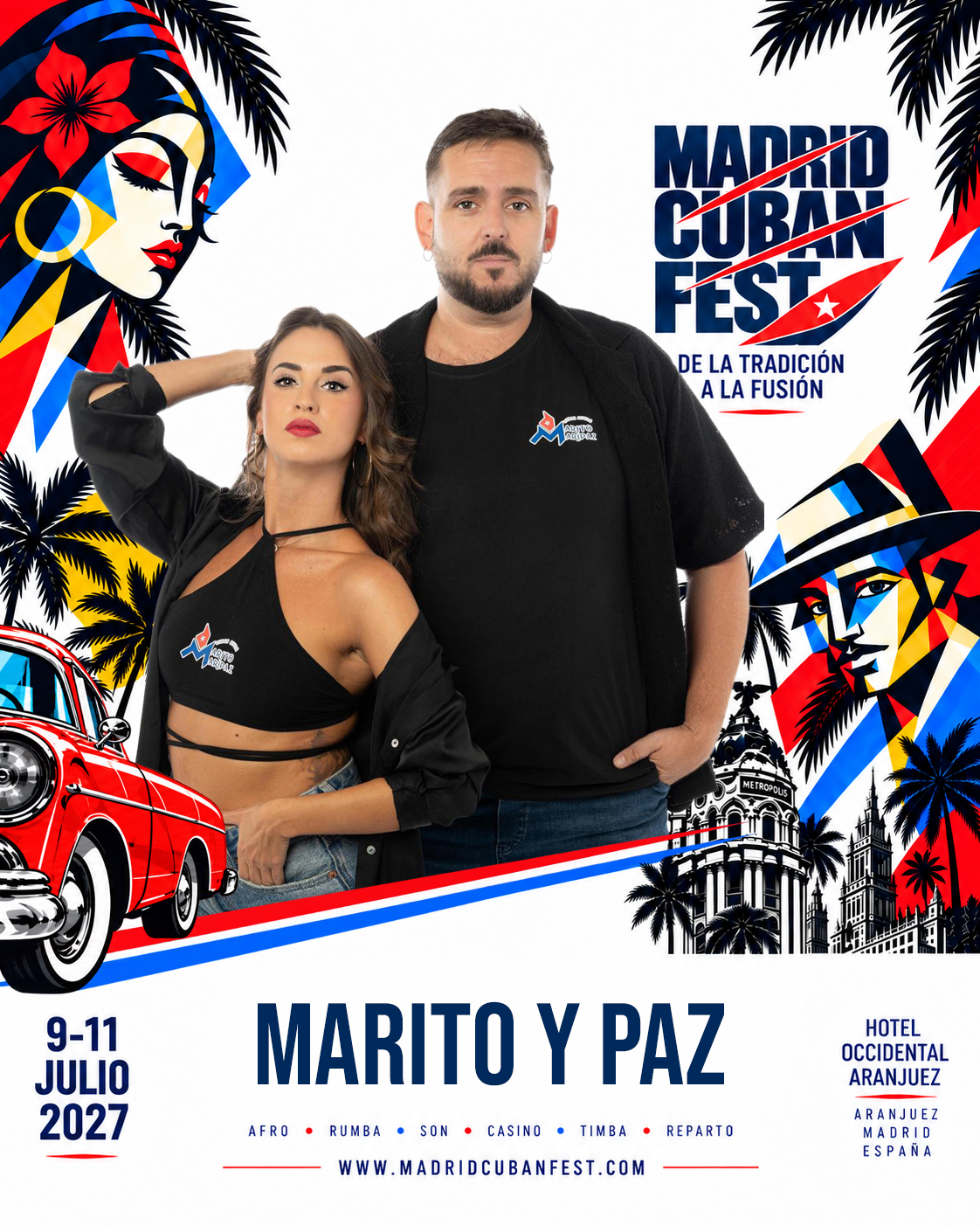 Marito & Paz — Madrid Cuban Fest 2027