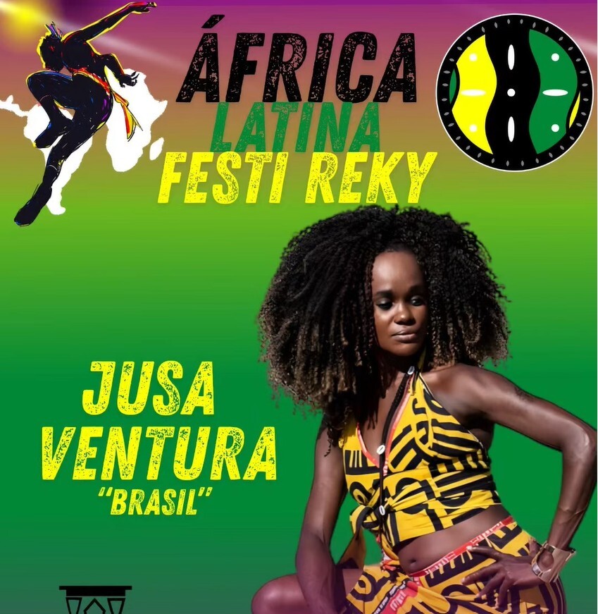Cartel del taller África Latina — Dundoon-Dance