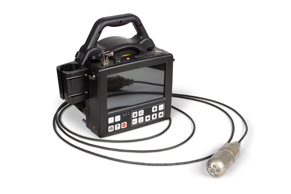 Duct-Scan Micro drop camera for vertical duct inspection