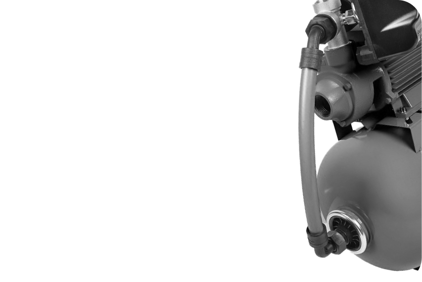 Раздел, показывающий насосное оборудование в магазине инженерной сантехники 