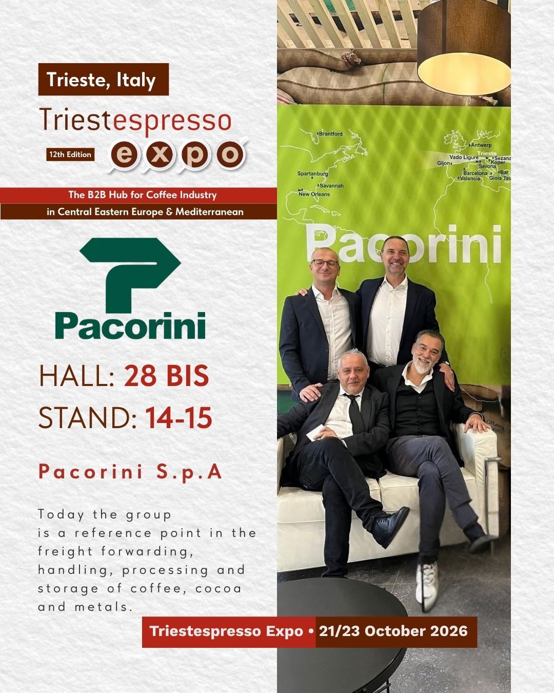 Pacorini - Stand Triestespresso Expo