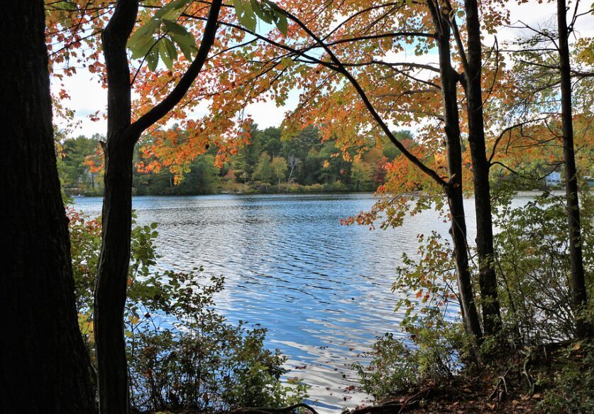 Comet Pond в Hubbardston