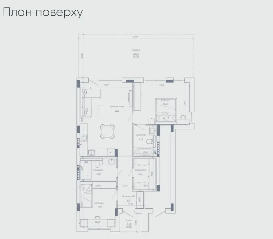 ONE CLUB VILLAGE — планировка сититауна 1