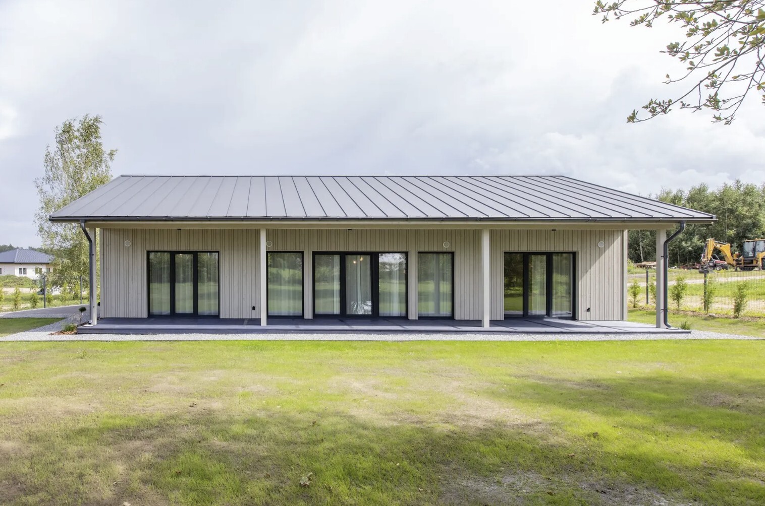 Priežavotu 125 kvadrātmetru mājas modelis