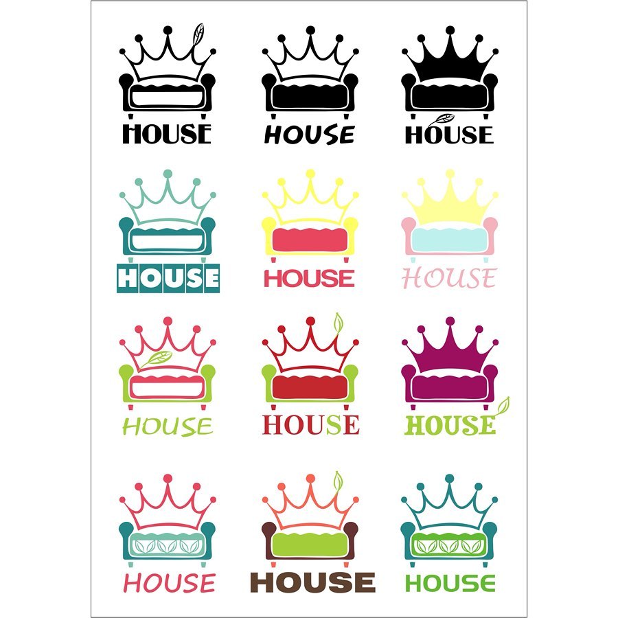 More House mebel logo options