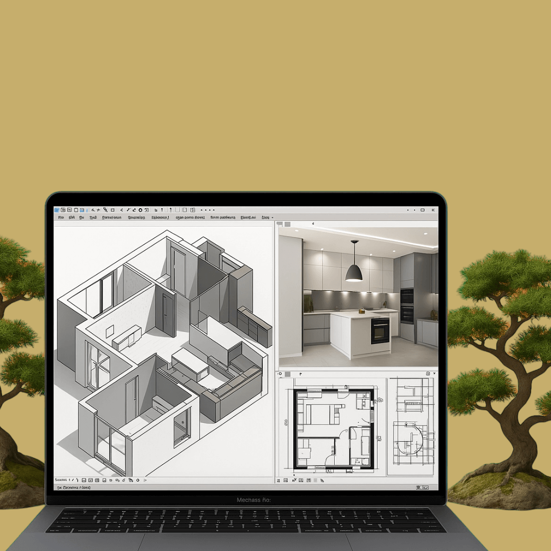 Rekonštrukcia bytu - návrh dizajnu