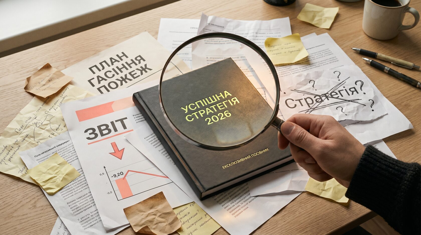 Формат розбору: ноутбук, нотатки, кава біля вікна