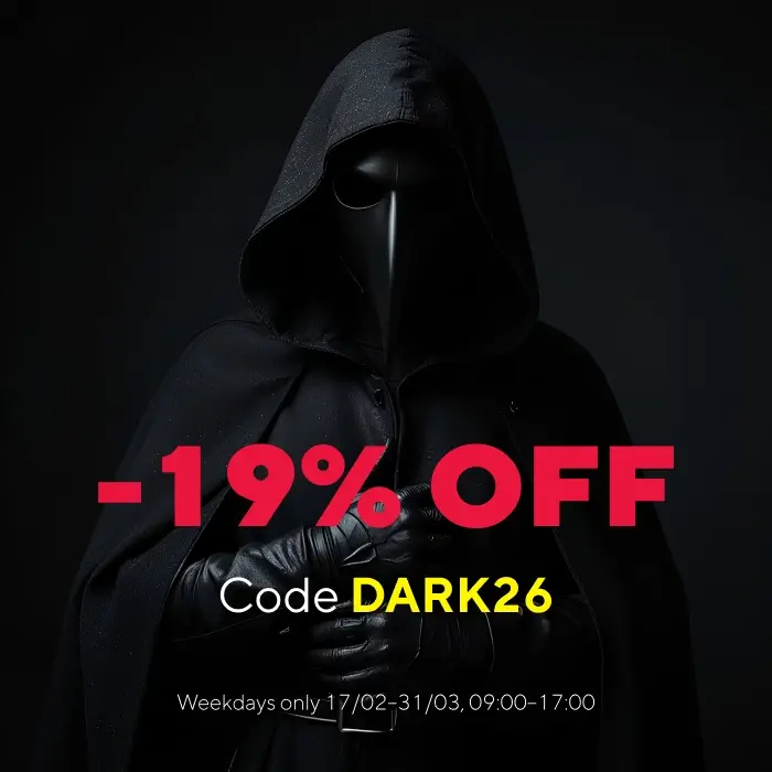 Promo code: Dark -19% 