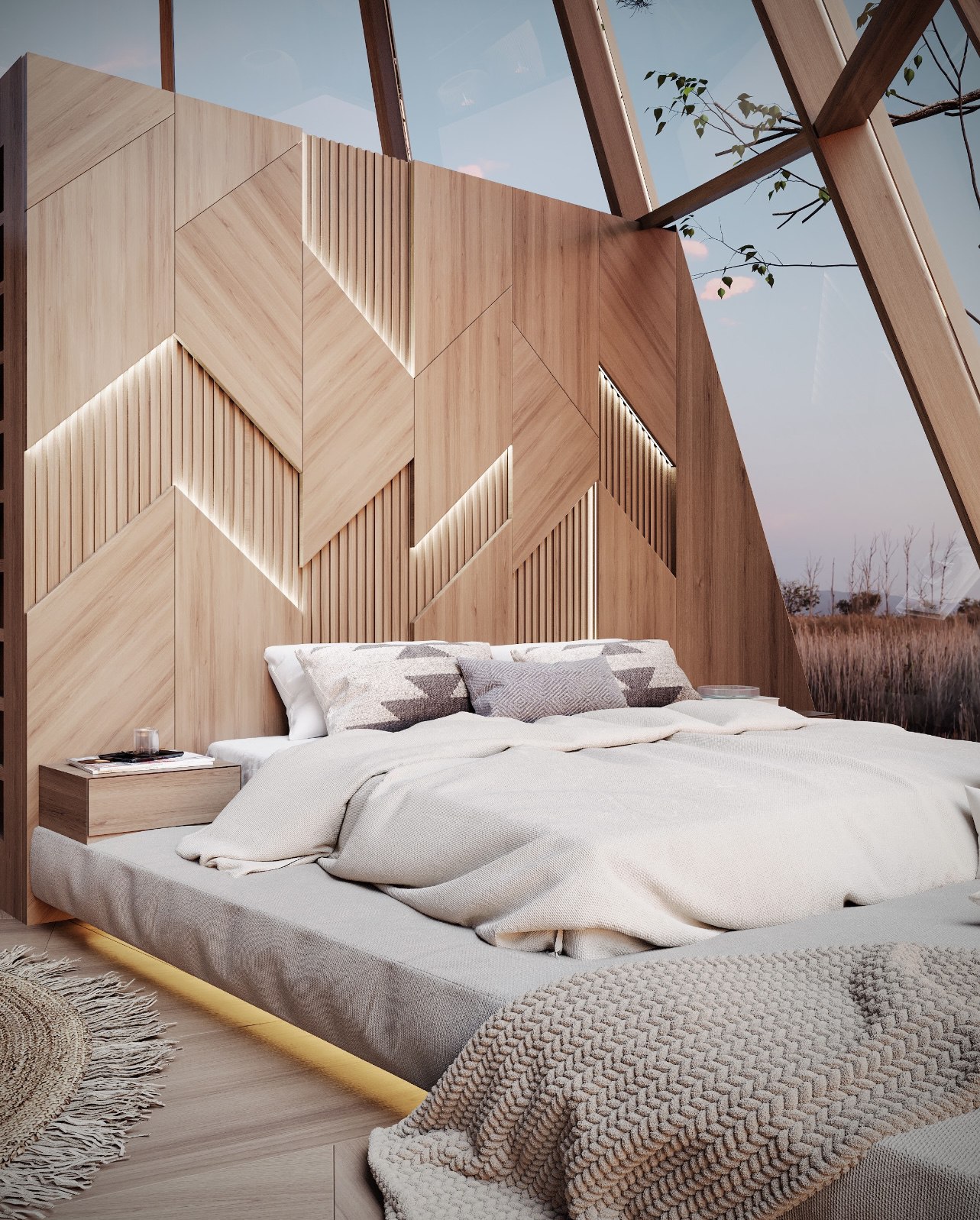Tepee interior detail 6
