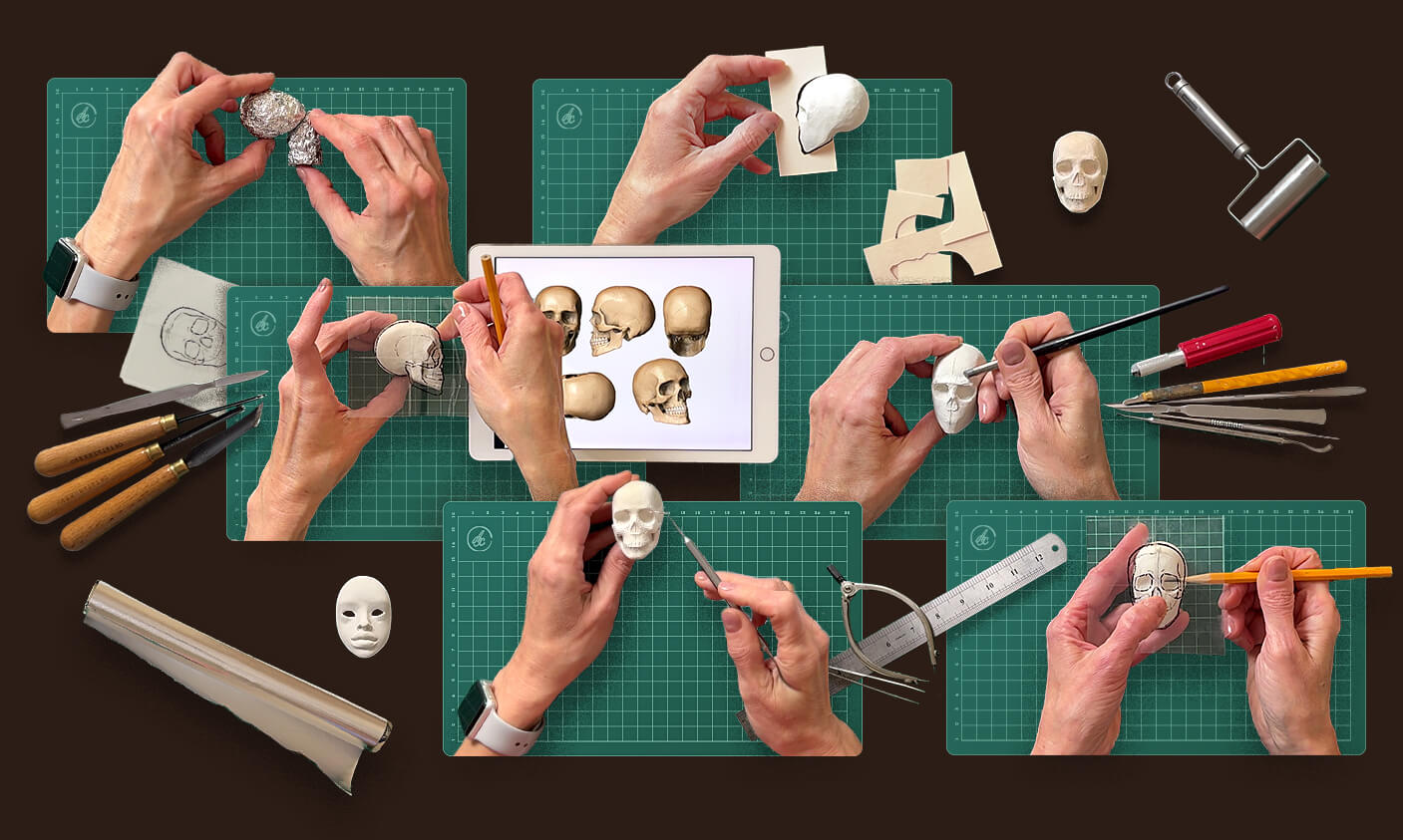 Creating BJD Skulls: Course by Anna Haritonova