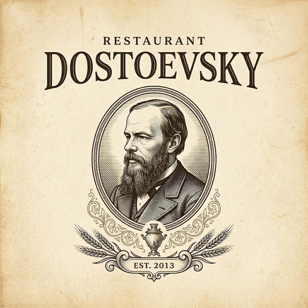 Restaurant Dostoevsky — брендинг