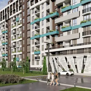 ЖК Golden City — зовнішній вигляд фасаду та архітектура будинку