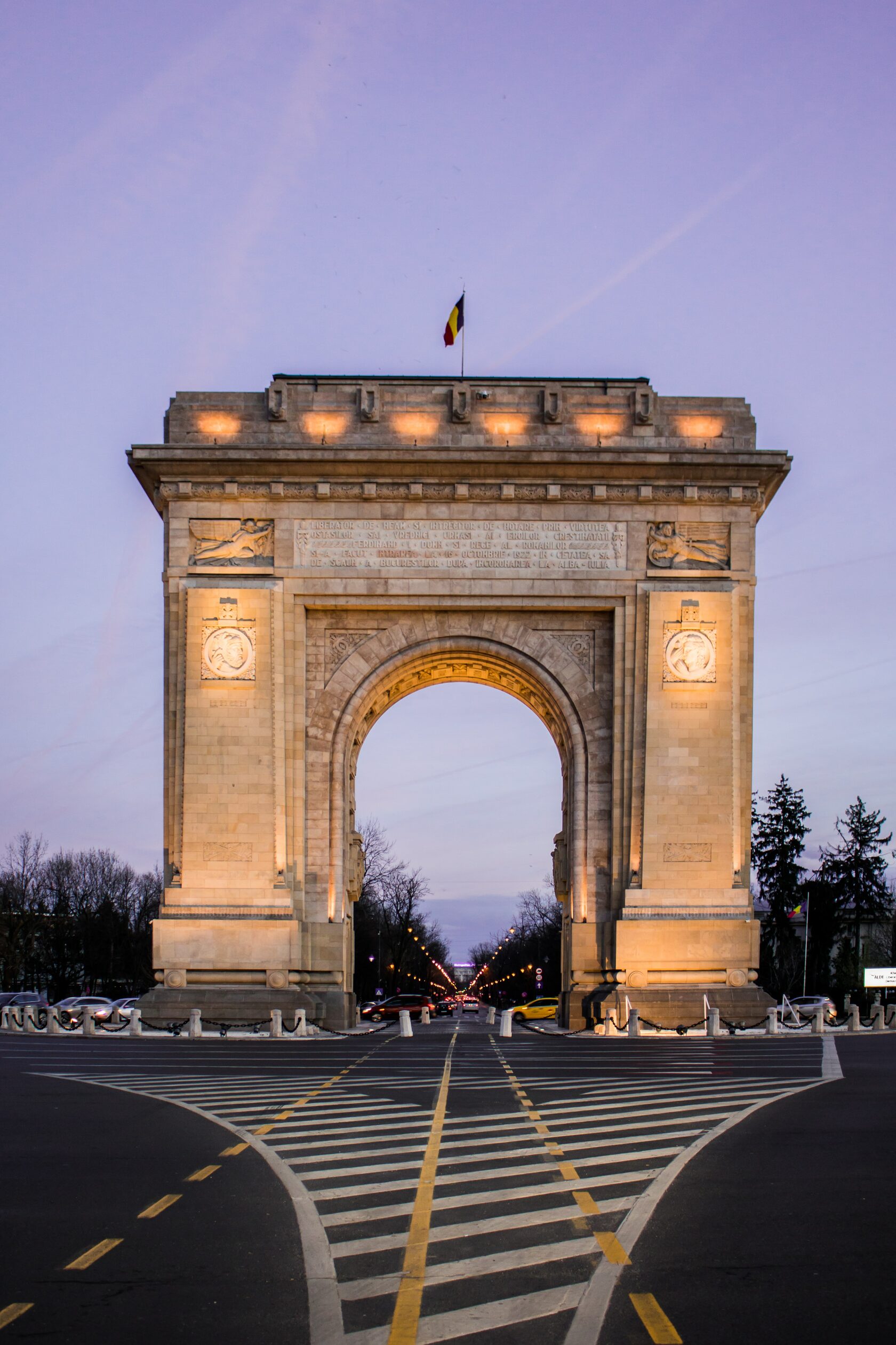 Arcul de Triumf in Bucharest