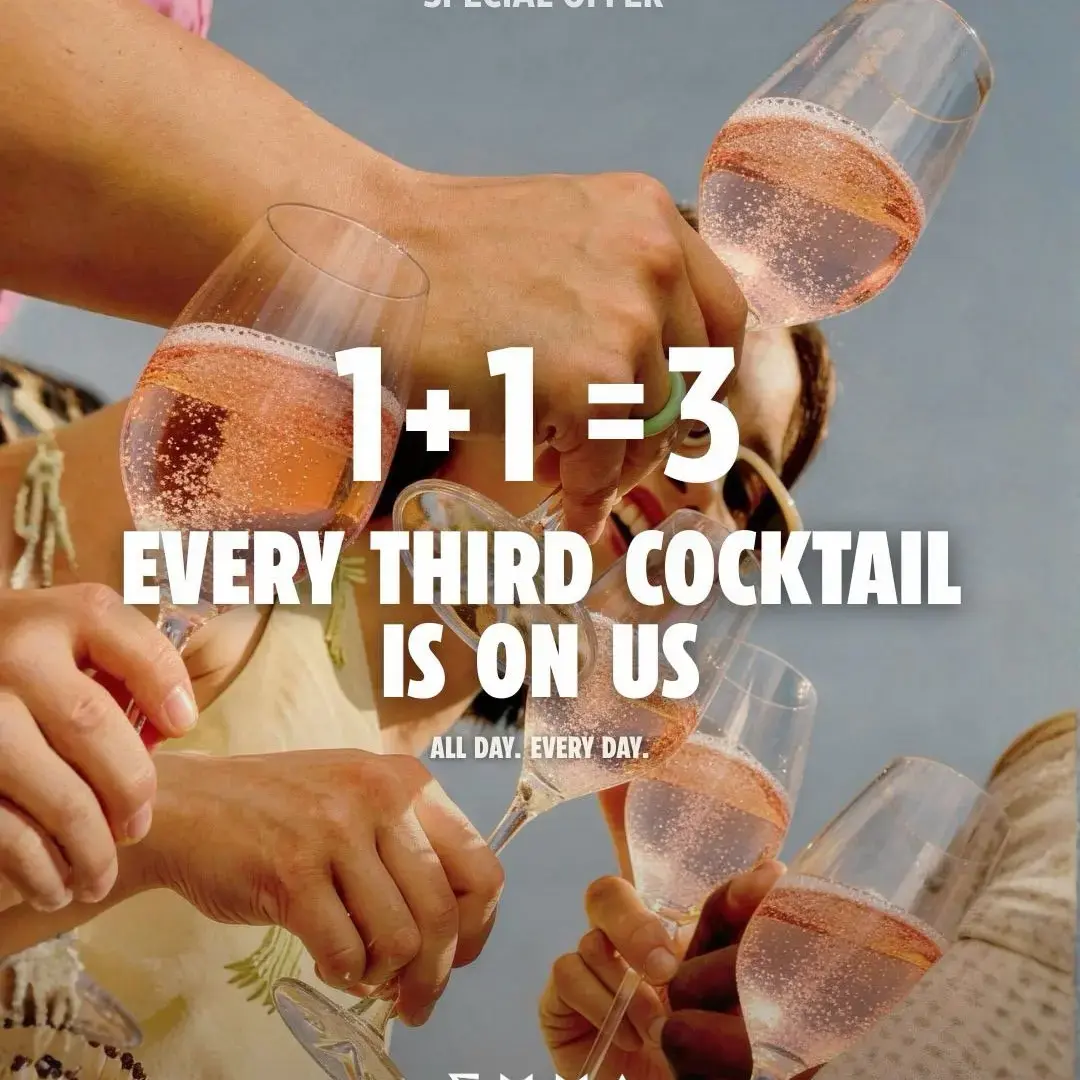 Ежедневная акция 1+1=3 в Emma restaurant на Пхукете 