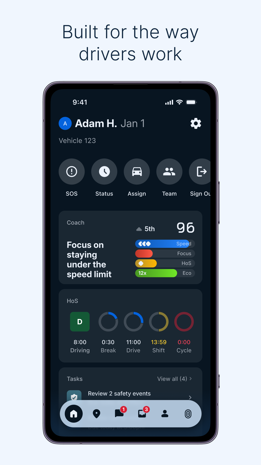 Silchuk Driver App screen 3