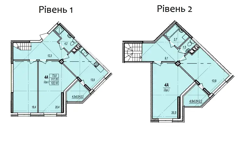 4-комнатная квартира в ЖК Дмитриевский — фото 4