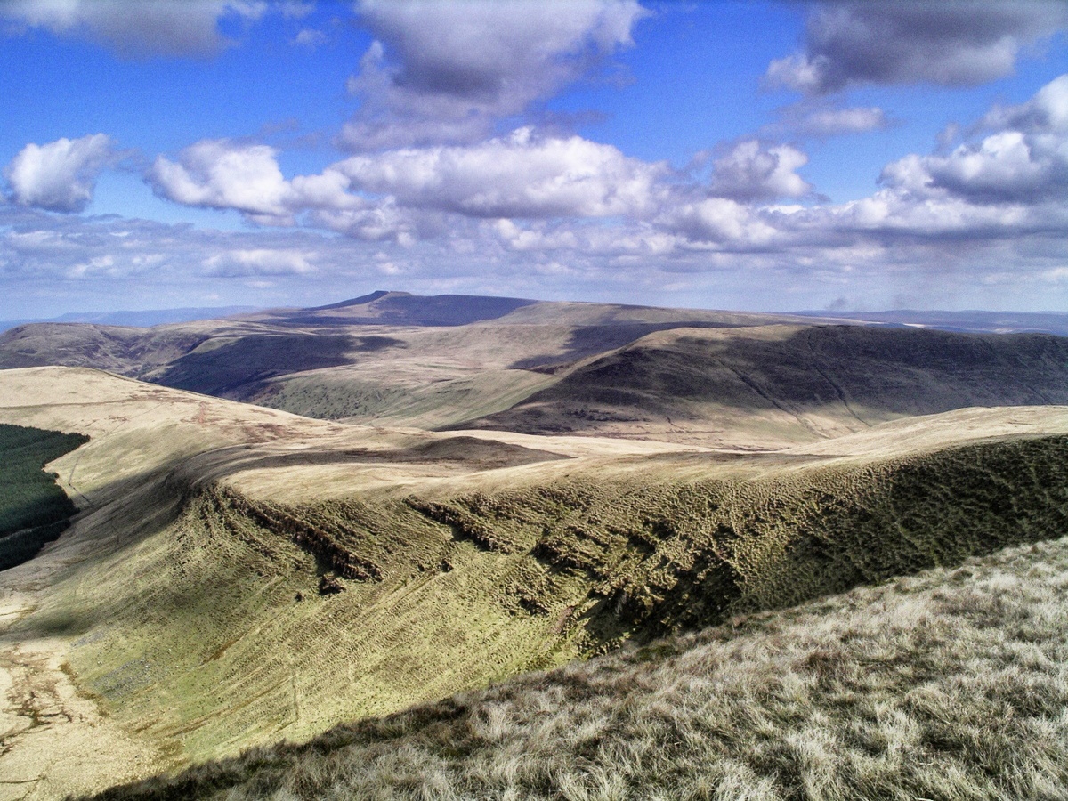 View of Brecon Beacons film location