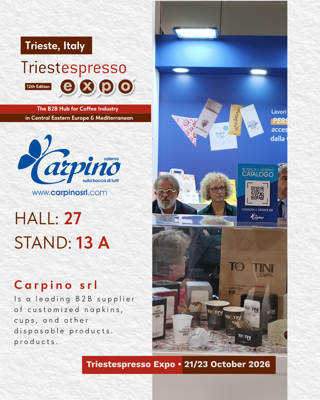Carpino - Stand Triestespresso Expo
