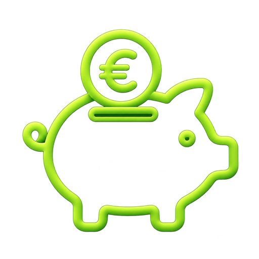 Sparschwein Icon für Altersvorsorge